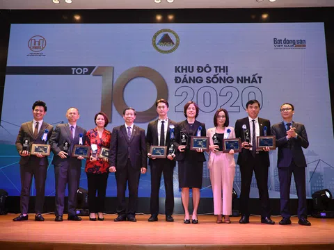 Van Phuc City nhận danh hiệu Top 10 Khu đô thị đáng sống nhất năm 2020